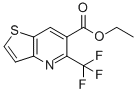 5-(Trifluoromethyl)thieno[3,2-b]pyridine-6-carboxylic acid,ethyl ester Structure,390356-81-7Structure