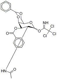 2-(乙酰氨基)-2-脱氧-3-O-苯甲酰基-4,6-O-亚苄基-D-吡喃半乳糖三氯乙亚氨酸酯结构式_390400-47-2结构式