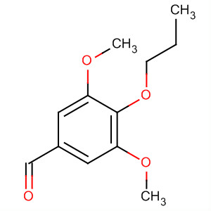 3,5-dimethoxy-4-propoxy-Benzaldehyde Structure,39075-26-8Structure