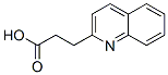 3-Quinolin-2-ylpropanoic acid Structure,39111-94-9Structure