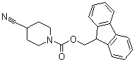 4-Cyano-1-N-fmoc-piperidine Structure,391248-16-1Structure