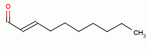 Trans-2-decenal Structure,3913-71-1Structure