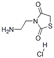 3-(2-氨基乙基)-1,3-噻唑烷-2,4-二酮盐酸盐结构式_39137-36-5结构式