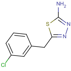 5-(3-Chlorobenzyl)-1,3,4-thiadiazol-2-amine Structure,39181-49-2Structure