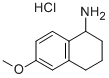 6-Methoxy-1,2,3,4-tetrahydro-naphthalen-1-ylaminehydrochloride Structure,39226-88-5Structure