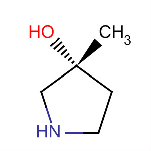 (R)-3-甲基吡咯烷-3-醇结构式_392338-65-7结构式