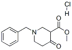 Methyl 1-benzyl-4-oxo-3-piperidine-carboxylate hydrochloride Structure,3939-01-3Structure