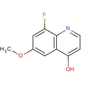 8-Fluoro-6-methoxy-quinolin-4-ol Structure,394223-28-0Structure