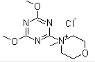 4-(4,6-二甲氧基三嗪-2-基)-4-甲基吗啉盐酸盐结构式_3945-69-5结构式