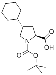 (2S,4s)-boc-4-cyclohexyl-pyrrolidine-2-carboxylic acid Structure,394734-77-1Structure