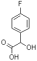 对氟扁桃酸结构式_395-33-5结构式