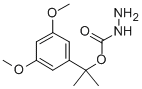 3,5-Dimethoxy-α,α-dimethylbenzyl carbazate Structure,39508-00-4Structure