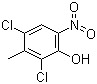 6-硝基-2,4-二氯-3-甲基苯酚结构式_39549-27-4结构式