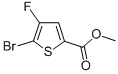 2-Thiophenecarboxylic acid, 5-bromo-4-fluoro-, methyl ester Structure,395664-59-2Structure