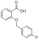 2-(4-Fluoro-benzyloxy)-benzoic acid Structure,396-11-2Structure