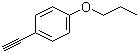 1-Eth-1-ynyl-4-propoxybenzene Structure