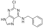 N-Benzyl-2-chloro-9H-purin-6-amine Structure,39639-47-9Structure