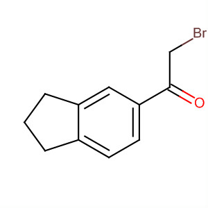 2-Bromo-1-(2,3-dihydro-1h-inden-5-yl)ethanone Structure,39696-16-7Structure