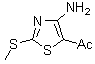 1-[4-aMino-2-(methylsulfanyl)-1,3-thiazol-5-yl]ethanone Structure,39736-26-0Structure