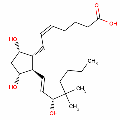 16,16-Dimethyl prostaglandin f2alpha Structure,39746-23-1Structure