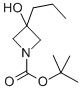 3-Hydroxy-3-propylazetidine-1-carboxylic acid tert-butyl ester Structure,398489-36-6Structure