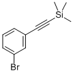 (3-Bromophenylethynyl)trimethylsilane Structure,3989-13-7Structure