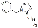 3-苄基-1,3-噻唑-2(3H)-亚胺盐酸盐结构式_39912-61-3结构式