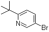 5-Bromo-2-(1,1-dimethylethyl)pyridine Structure,39919-58-9Structure