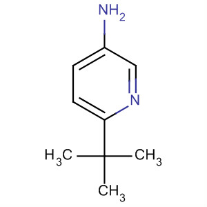 6-叔丁基吡啶-3-胺结构式_39919-70-5结构式