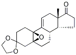 (5alpha,10alpha)-5,10-环氧-雌甾-9(11)-烯-3,17-二酮环3-(1,2-乙二基缩醛)结构式_39931-87-8结构式