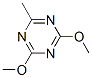 2,4-Dimethoxy-6-methyl-1,3,5-triazine Structure,4000-78-6Structure