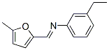 Benzenamine, 3-ethyl-n-[(5-methyl-2-furanyl)methylene]-(9ci) Structure,400059-39-4Structure