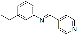 Benzenamine, 3-ethyl-n-(4-pyridinylmethylene)-(9ci) Structure,400059-41-8Structure