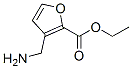 2-Furancarboxylicacid,3-(aminomethyl)-,ethylester(9ci) Structure,400064-00-8Structure