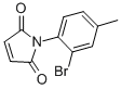 1-(2-Bromo-4-methyl-phenyl)-pyrrole-2,5-dione Structure,40011-62-9Structure