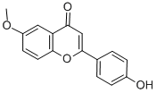 4-Hydroxy-6-methoxyflavone Structure,4002-52-2Structure