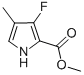 (9ci)-3-氟-4-甲基-1H-吡咯-2-羧酸甲酯结构式_400837-76-5结构式