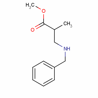 Methyl 3-(benzylamino)-2-methylpropanoate Structure,4010-62-2Structure