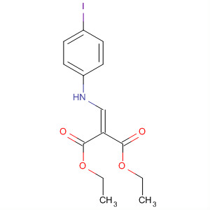 Diethyl 2-((4-iodophenylamino)methylene)malonate Structure,40107-05-9Structure