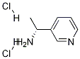 (R)-1-吡啶-3-基-乙胺结构式_40154-75-4结构式