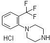 1-[2-(Trifluoromethyl)phenyl]piperazinium chloride Structure,40160-26-7Structure