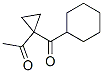 Ethanone, 1-[1-(cyclohexylcarbonyl)cyclopropyl]-(9ci) Structure,401632-51-7Structure