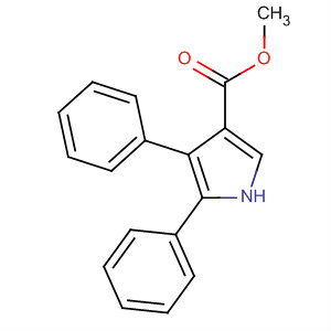 Methyl 4,5-diphenyl-1h-pyrrole-3-carboxylate Structure,40167-39-3Structure