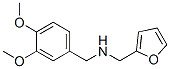 (3,4-Dimethoxybenzyl)-furan-2-ylmethyl-amine Structure,40171-98-0Structure