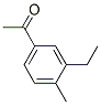 Ethanone, 1-(3-ethyl-4-methylphenyl)-(9ci) Structure,40180-56-1Structure