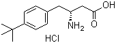 (R)-3-amino-4-(4-tert-butyl-phenyl)-butyric acid hcl Structure,401916-47-0Structure