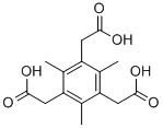 (3,5-Bis-carboxymethyl-2,4,6-trimethyl-phenyl)-acetic acid Structure,40207-09-8Structure