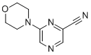 6-Morpholin-4-yl-pyrazine-2-carbonitrile Structure,40262-52-0Structure