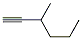 3-Methyl-1-hexyne Structure,40276-93-5Structure