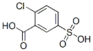 2-Chloro-5-sulfobenzoic acid Structure,40284-70-6Structure